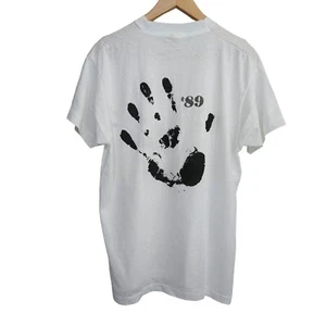 Vintage Single Stitch 80's Bumper to Bumper Hand Print Auto Speed Shop Tee XL - Picture 1 of 5
