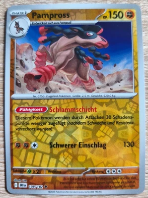 Pampross 108/182 Ewige Rivalen Common Reverse Pokemon Pokémon Sammelkarte - Bild 1 von 4