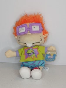 Nickelodeon Rugrats 1999 Chuckie 9" Plush Viacom Star Bean Brand With Tag - Picture 1 of 3