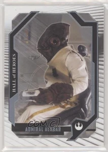 2017 Topps Star Wars Masterwork Hall of Heroes Admiral Ackbar #HH-10 ni4 - Picture 1 of 3