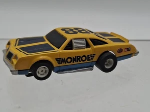TYCO 440-X2 NASCAR #88 Oldsmobile Stocker MONROE Yell/Black/Blue STP HO SLOT CAR - Picture 1 of 7