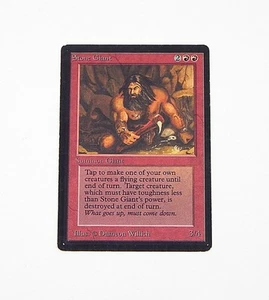 Magic The Gathering Magic The Gathering Stone Giant 3/4 beta - Imagen 1 de 2