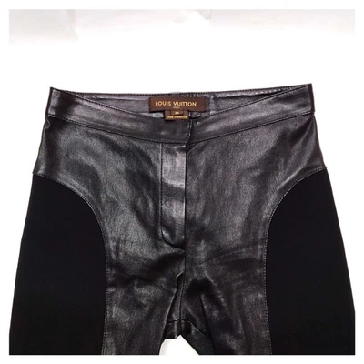 Pantalones Louis Vuitton Damas Cuero, Poliuretano 3978615 Foto 1 de 4