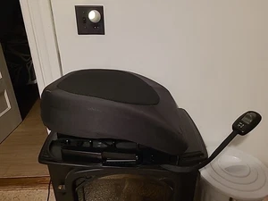 Carex Uplift Premium Power Lifting Seat 17" 300lb Memory Foam . - Picture 1 of 5