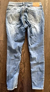 Gorgeous Womens Stretch TRUE RELIGION "CURVY SKINNY" Jeans 30 x 29 - Picture 1 of 11