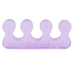 2 Pcs Toe Separator Purple Silica Gel Toe Stretchers Bunion Correctors For B DON - Bild 1 von 22