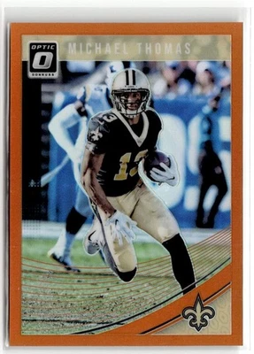Donruss Optic Michael Thomas #70 Orange Prizm 2018/199 Foto 1 de 2