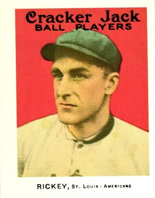 1978 Dover Publications Hall of Fame Cards Reprints #133 Branch Rickey - Image 1 of 2