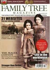 Family Tree Magazine, August 2007 - Picture 1 of 3