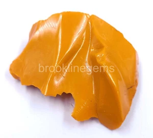 Piedra preciosa suelta áspera sin cortar de ópalo amarillo natural de 331,5 quilates 5ARW - Imagen 1 de 8
