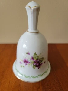 Vintage Bell Violets Queens Fine Bone China Rosina Co February - Picture 1 of 3