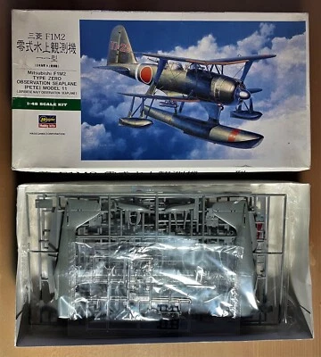 HASEGAWA 19196 - MITSUBISHI F1M2 TYPE ZERO OBSERVATION SEAPLANE - 1/48 PLASTIC - Immagine 1 di 2