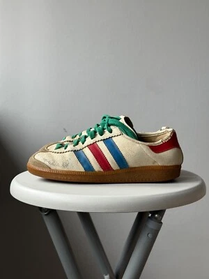 Vintage 1970's Adidas Super Rekord Sneakers Shoes Size UK 3 Made in Yugoslavia - Image 1 of 4