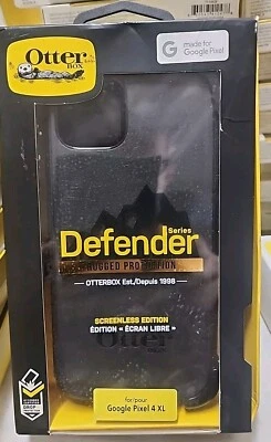 OtterBox Defender Case and Holster for Google Pixel 4 XL - Black - Image 1 of 3