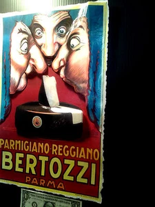 Plart / 3-D Cheese Ad Poster Vintage postcard large 11x17 - Picture 1 of 1