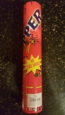 2 PIEZAS 11.5" Multicolor Confeti Cañón Tirador Fiesta Popper Streamers  Foto 1 de 4