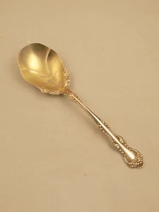 Vintage Holmes & Edwards XIV Replacement Serving Spoon -Scalloped-etched -7.5" - Picture 1 of 7