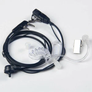 New High Quality Throat Mic Air Tube Earpiece Headset for Baofeng UV5R BF-888s - Zdjęcie 1 z 3