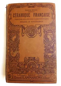 FRANZÖSISCHE KERAMIK ROGER PEYRE MONOGRAMM, MARKEN UND FAYENCE PORZELLAN 1910 - Bild 1 von 10