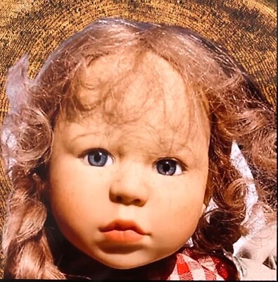 Künstlerpuppe *Rosel* von Karin Schmidt aus 1994 by Goetz - Bild 1 von 4