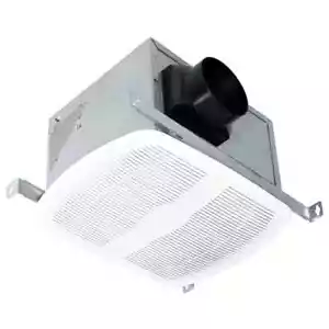 ENERGY STAR Certified Quiet 90 CFM Ceiling Bathroom Exhaust Fan - Picture 1 of 6