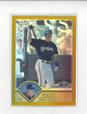 2003 Topps Chrome Baseball Gold Refractor Singles xxx/449 - You Choose