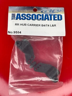 Team Associated Rear Hub Carrier Set ASC9584 9584 RC10B4 RC10 B4 T4 SC10 RC10T4 - Image 1 of 2