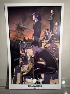 FreakAngels Paul Duffield Lithograph Art Print 2010 SDCC Exclusive Warren Ellis - Picture 1 of 5