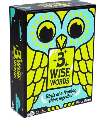 3 Wise Words: A Word-Guessing, Clue-Stealing Family Game - Image 1 of 4
