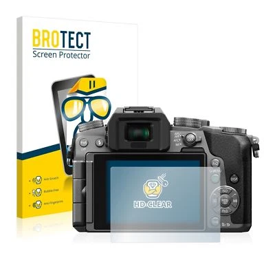 Panasonic Lumix DMC-G70 , 2 x BROTECT® HD-Clear Screen Protector, hard-coated - Image 1 of 4