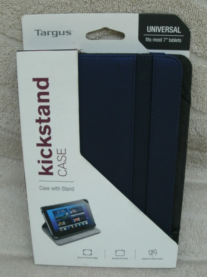 Targus 7" Universal Kickstand Case "Midnight Blue" ~ NEW  - Image 1 of 2