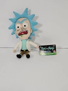 Rick and Morty Funko Galactic Plushies 10" Figure Drooling Mad Rick NWT - Picture 1 of 10