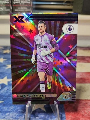 2021-22 Panini Chronicles XR Purple  Astro Foil Parallel #120Martin Dubravka  - Image 1 of 2