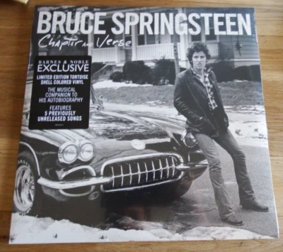 Bruce Springsteen Chapter and Verse TORTOISE SHELL 2x Vinyl Record LP Barnes NEW - Image 1 of 4