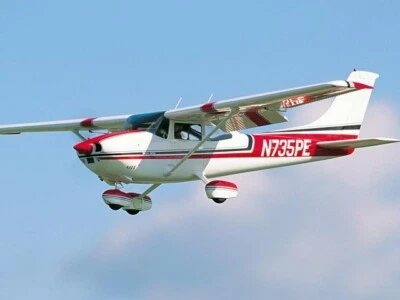 Cessna 182 Skylane .60 81" Wingspan RC Model Airplane Printed Plans & Templates - Image 1 of 2