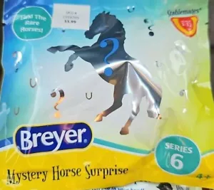 Breyer TSC Mystery Horse Surprise Series6 Appy Mustang Mini Fireheart 1 mai aperto - Foto 1 di 2