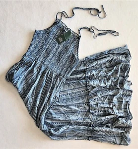 NEU Wild Fable blau & weiß langes Kleid, Größe XS (Junioren-Junioren) Alter 8-12 - Bild 1 von 5