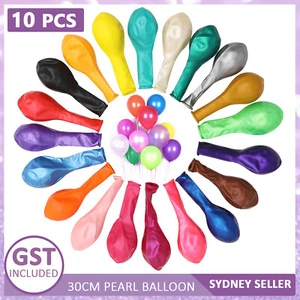 10pcs 30cm Latex Pearl Balloon Helium Birthday Wedding Party Balloons Decoration - Picture 1 of 29