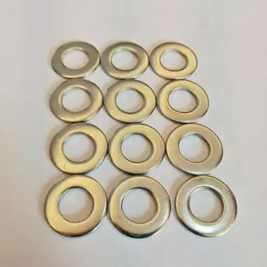 US Stock 50pcs M10 10mm 304 Stainless Steel Metric Flat Washer Washers - Picture 1 of 2