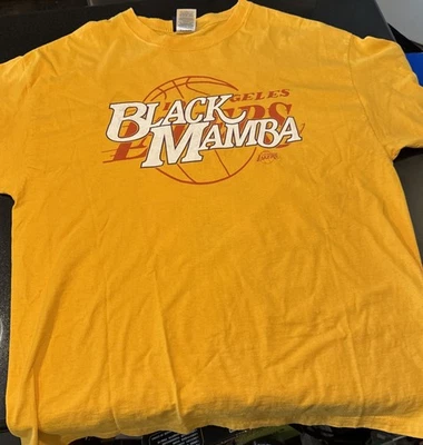 Vintage Kobe Bryant Black Mamba Lakers T-shirt XL - Image 1 of 4