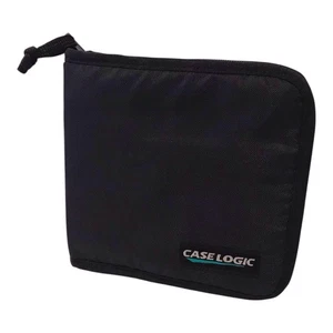 Case Logic CD DVD Storage Carry Case 24 Disc Capacity Wallet CD Storage Case - Picture 1 of 4