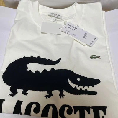 Sin usar L HOMBRE LACOSTE × ONE PIECE camiseta blanca manga corta Tops Descat... - Imagen 1 de 3