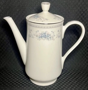 American Limoges Salem Heritage Bridal Bouquet China Coffee Pot 9-1/2" Floral - Picture 1 of 13