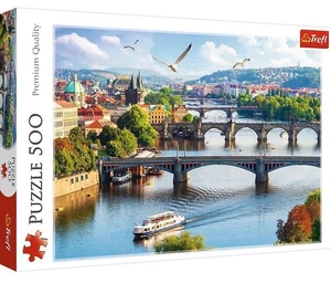 NEW Trefl Jigsaw Puzzle 500 Pieces Premium Quality Prague, Czech Republic - Picture 1 of 2