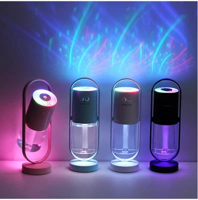 USB Air Humidifier Night Light Ultrasonic Mist Maker for Home Car Office Mini - Image 1 of 4