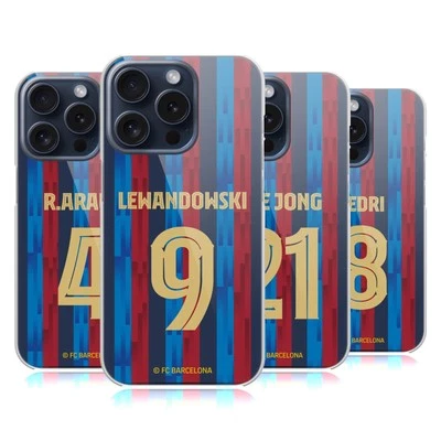 OFFICIAL FC BARCELONA 2022/23 PLAYERS HOME KIT BACK CASE FOR APPLE iPHONE PHONES - Image 1 of 4