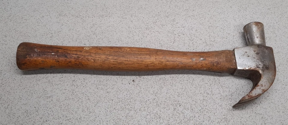 Vintage W Marples & Sons No 2 Claw Hammer Nail Puller Carpenters Tool - Image 1 of 4