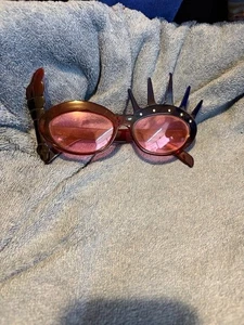 Lady Liberty Plastic Adult SUNGLASSES Torch Crown Rhinestone 4th of July USA - Picture 1 of 1