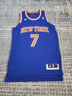 Carmelo Anthony New York Knicks NBA Jersey Men S Adidas Blue Melo #7 Vtg Hwc NYK - Image 1 of 4