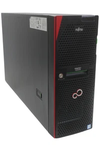 Fujitsu Primergy TX2550 M5 Xeon Silver 4210R 32GB 8x 2.5" SAS Tower Server - Picture 1 of 6